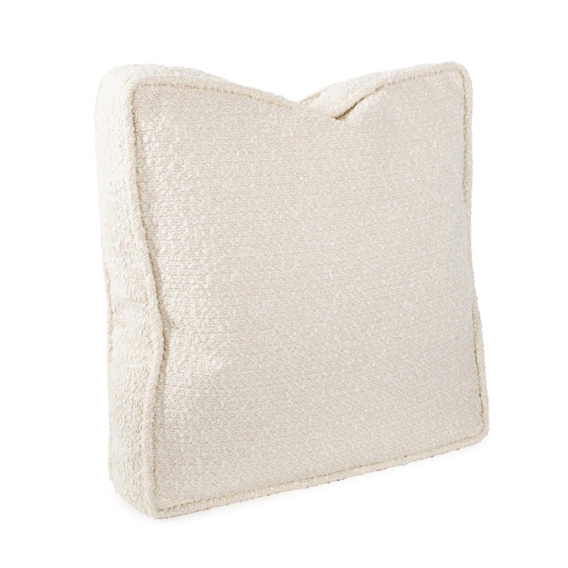 Allan Andrews 20 in. Gusseted Pillow Barbet Natural - Down Insert