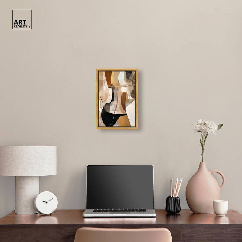 Tactile Depth I Canvas by Art Remedy