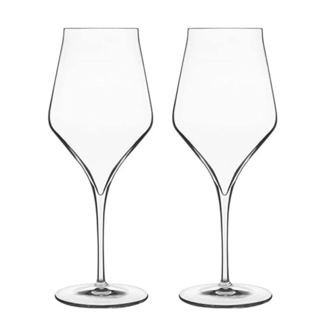 Luigi Bormioli Set of 2 Supremo Bordeaux Stem Glasses - 18.5 oz.