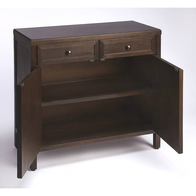 HomeRoots Imperial Coffee Console Cabinet - 31' X '30' X '14