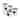 Mason Craft & More 8PC Glass Canister w/ Chalk Board & SS Lids - N/A