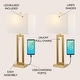 preview thumbnail 2 of 9, Lucie 28.5" Vintage Industrial Iron LED Table Lamp with Pull-Chain and USB Charging Port, (Set of 2) by JONATHAN Y