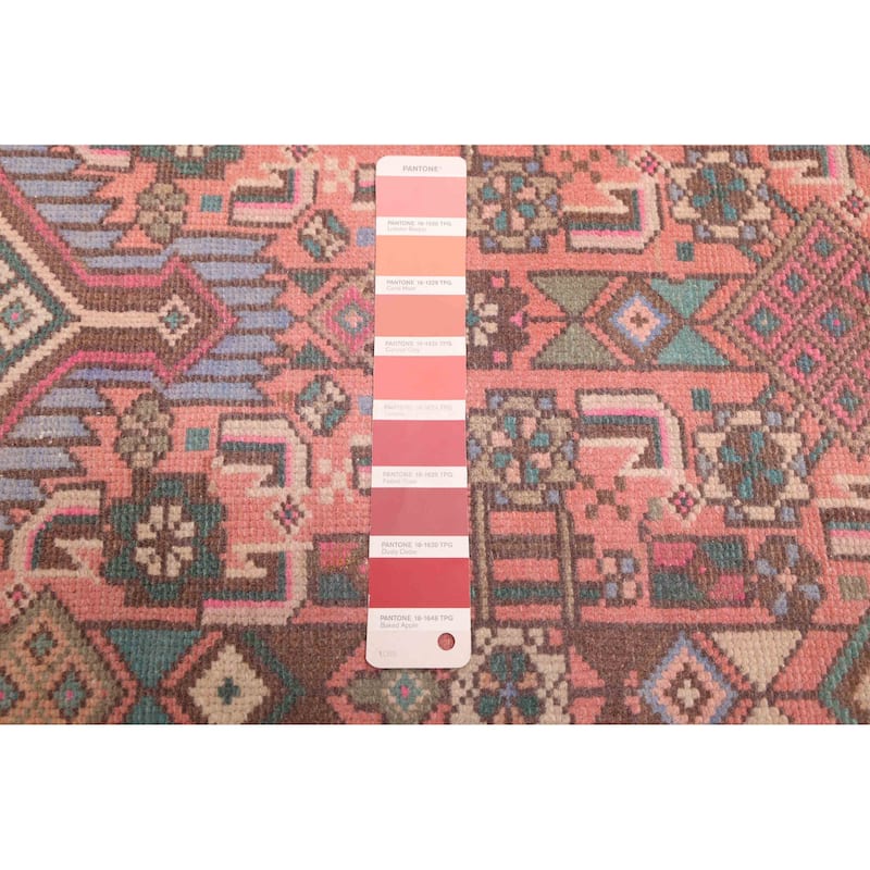 ECARPETGALLERY Hand-knotted Antalya Vintage Pink Wool Rug - 2'5 x 6'4