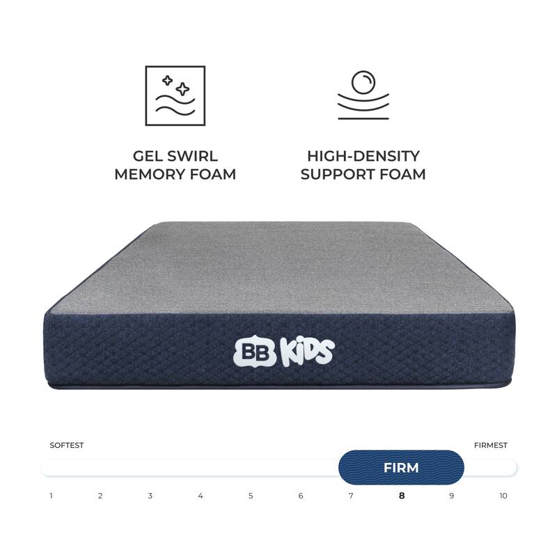 Brooklyn Bedding Kids Mattress with Stain Protection