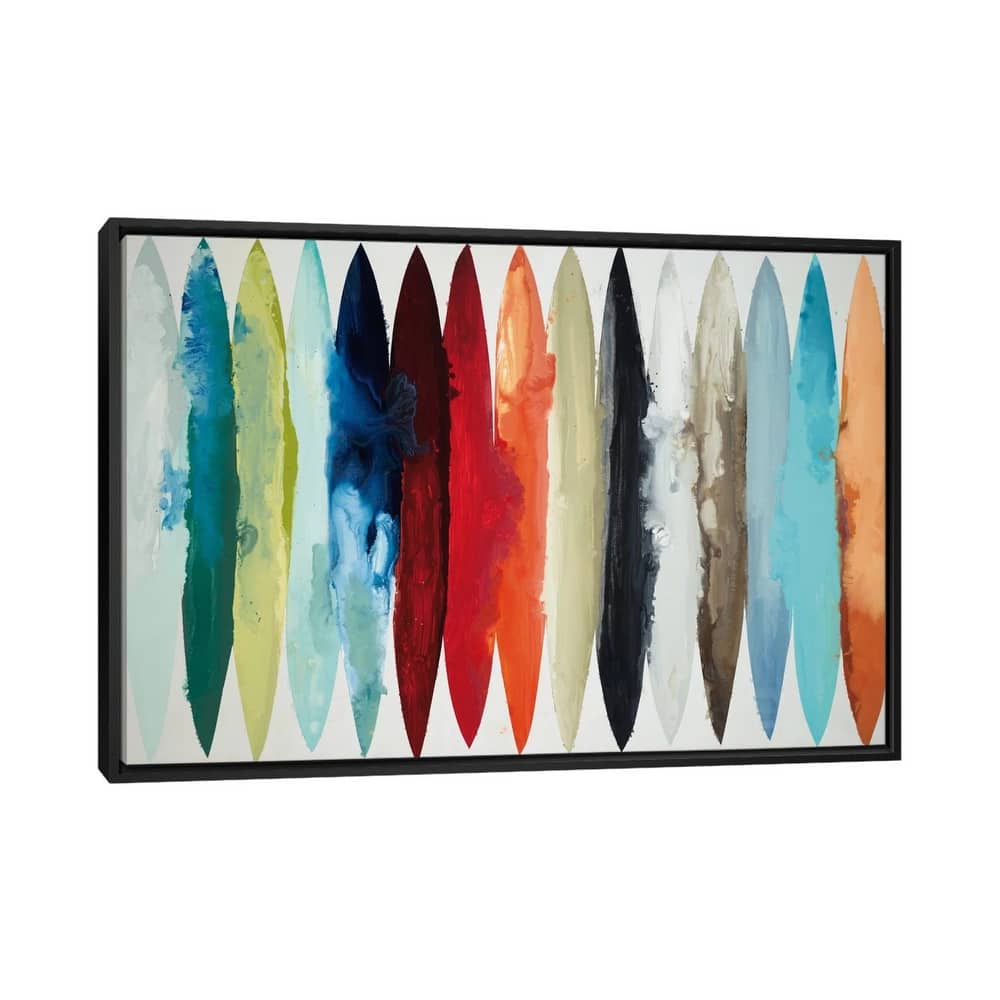 iCanvas "Even Flow" by Randy Hibberd Framed Canvas Print