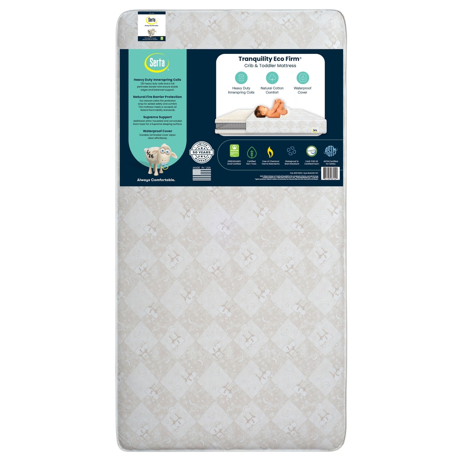 Serta perfect morning crib mattress outlet