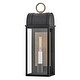 preview thumbnail 1 of 5, Hinkley Lighting 10660 Campbell 16" Tall Outdoor Wall Sconce Black