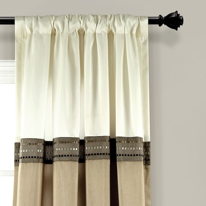 Lush Decor Terra Window Curtain Panel Pair