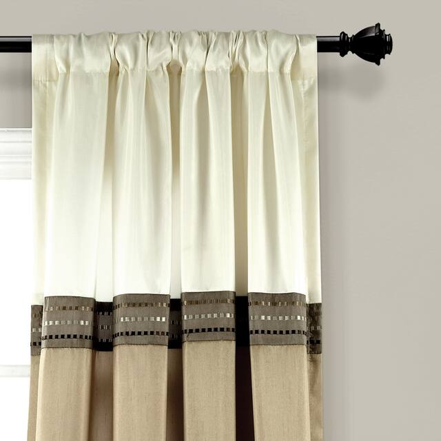 Lush Decor Terra Window Curtain Panel Pair