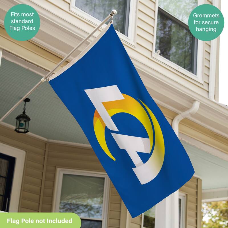 San Francisco 49ers Single Sided Flag w/ 2 Grommets, 3'x5'