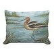 preview thumbnail 2 of 0, Magnolia Casual Outdoor Pillow Avocet Bird in Water 19x24