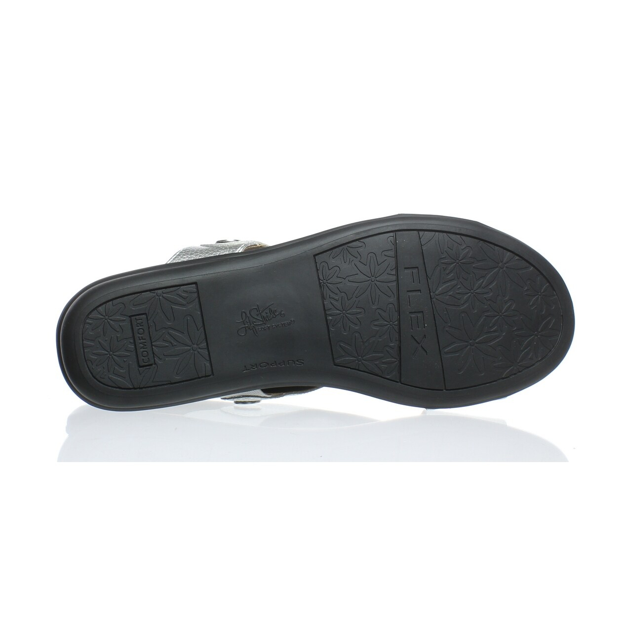 lifestride silver sandals