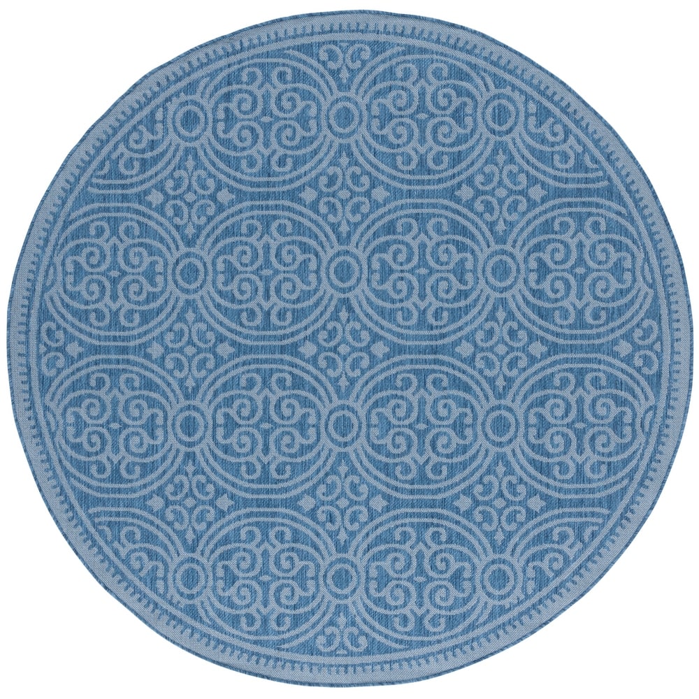 SAFAVIEH Bermuda Artimisia Geometric Indoor/Outdoor Waterproof Rug