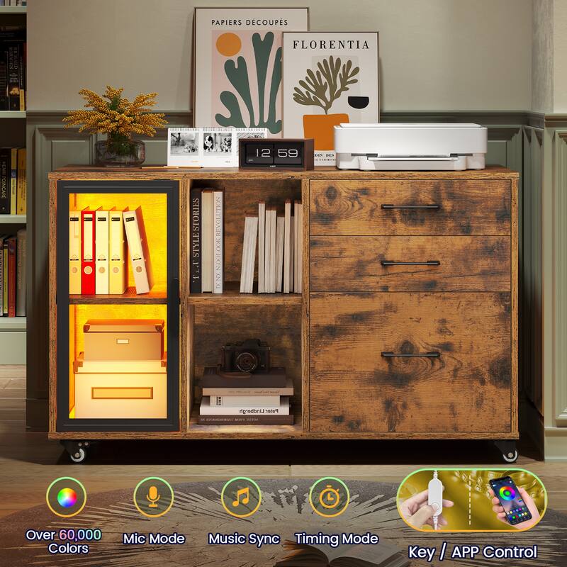 File Cabinet Legal Letter, A4 Size Drawers Mobile Filing Cabinet