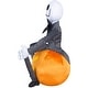 preview thumbnail 3 of 1, Gemmy Jack Skellington on Jack O' Lantern Halloween Greeter