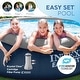 preview thumbnail 4 of 6, Intex Easy Set 15' x 42" Round Inflatable Outdoor Above Ground Swimming Pool Set
