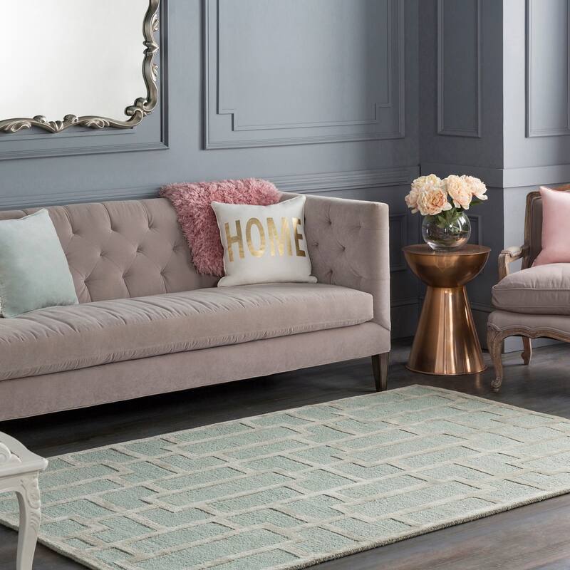 Hand-Tufted Thaxted Wool Area Rug