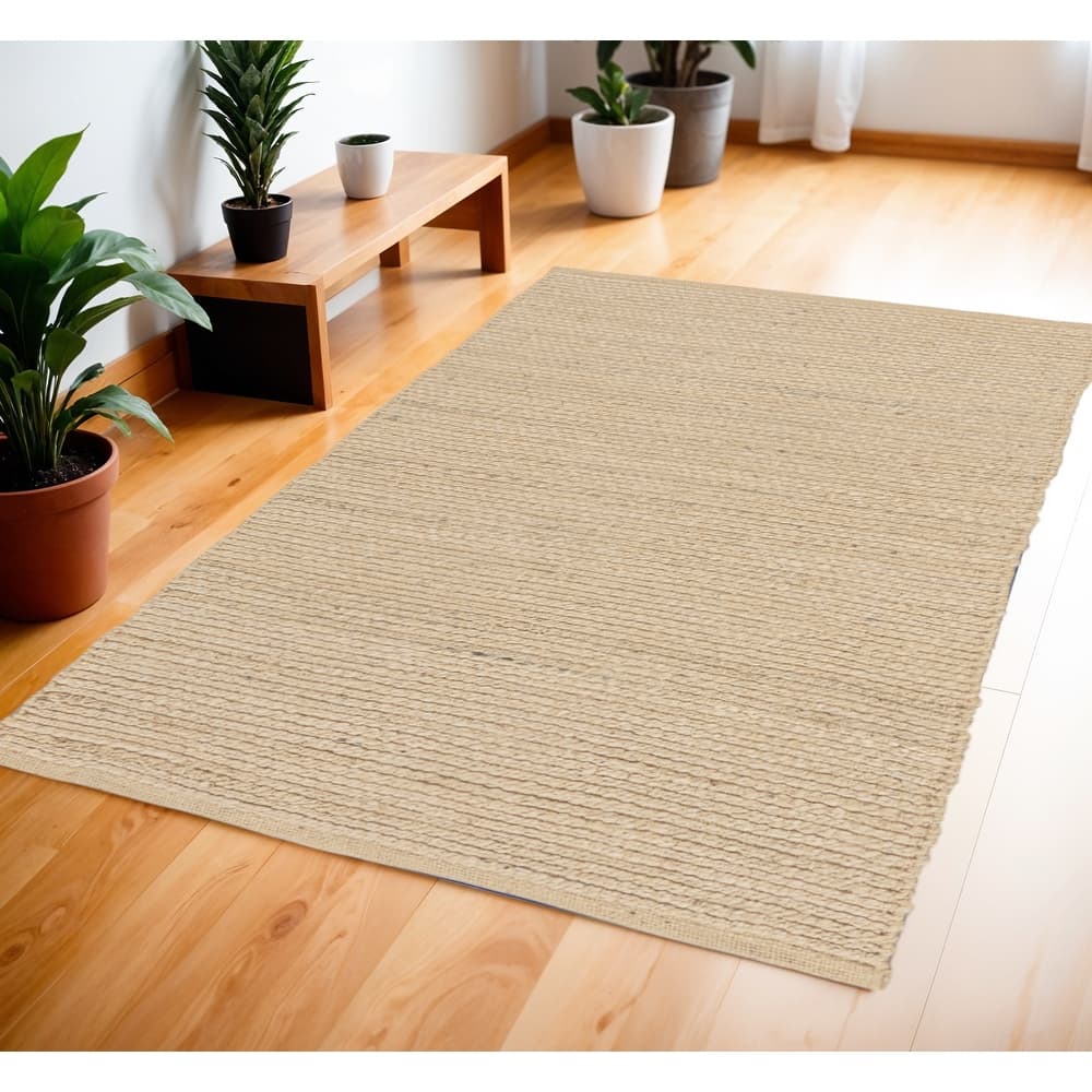 Lubet Woven Area Rug By HomeRoots