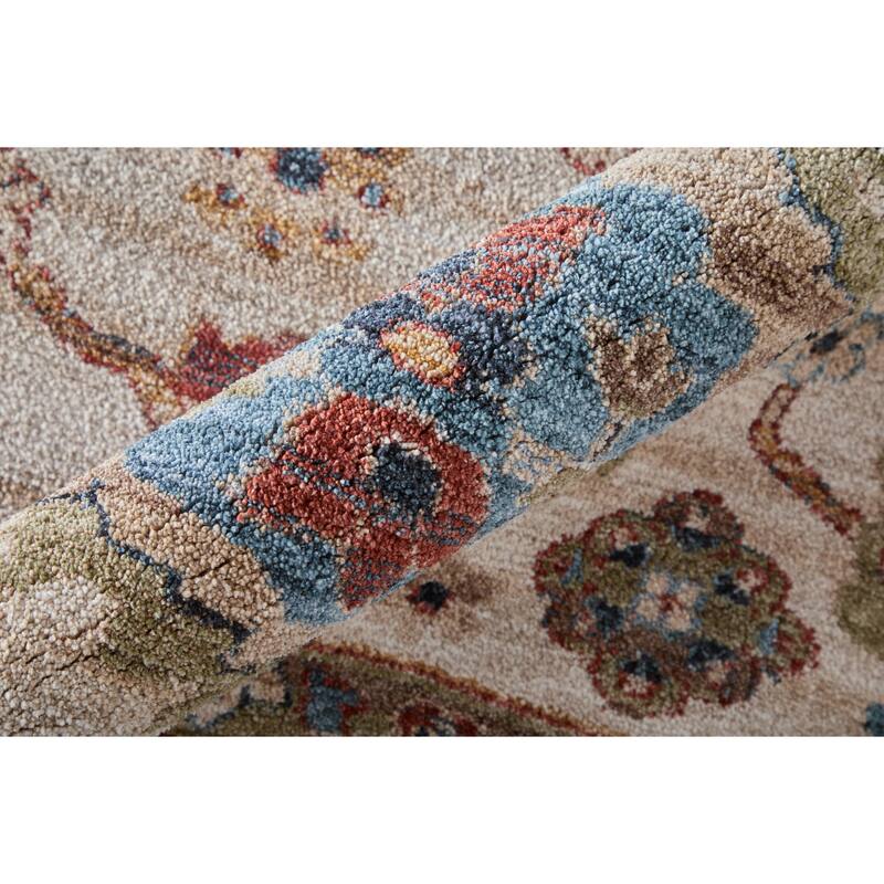 Grand Bazaar Stirling Machine Made Oriental Traditional Area Rug