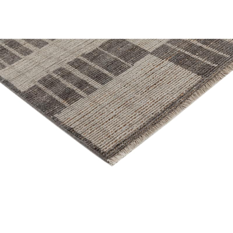 Terra by Obeetee Mesa Melani Brown Rug