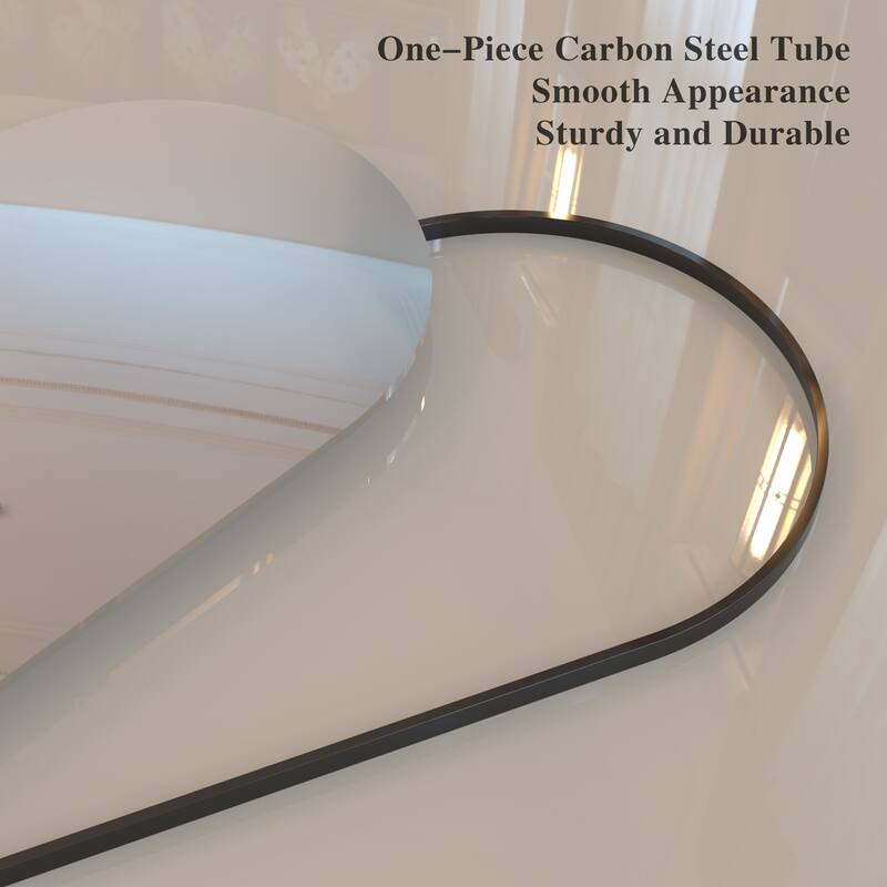 71"H Full Length Mirror with Metal Frame for Hair Salons
