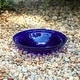 preview thumbnail 4 of 37, Achla Designs Reflective Crackle Glass Birdbath Bowl, 12.5 Inch Diameter, Cobalt Blue
