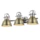 Option Pewter / Aged Brass