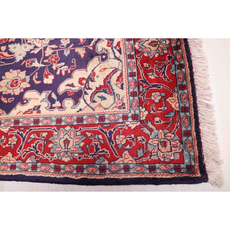 ECARPETGALLERY Hand-knotted Anadol Navy Wool Rug - 4'1 x 6'7