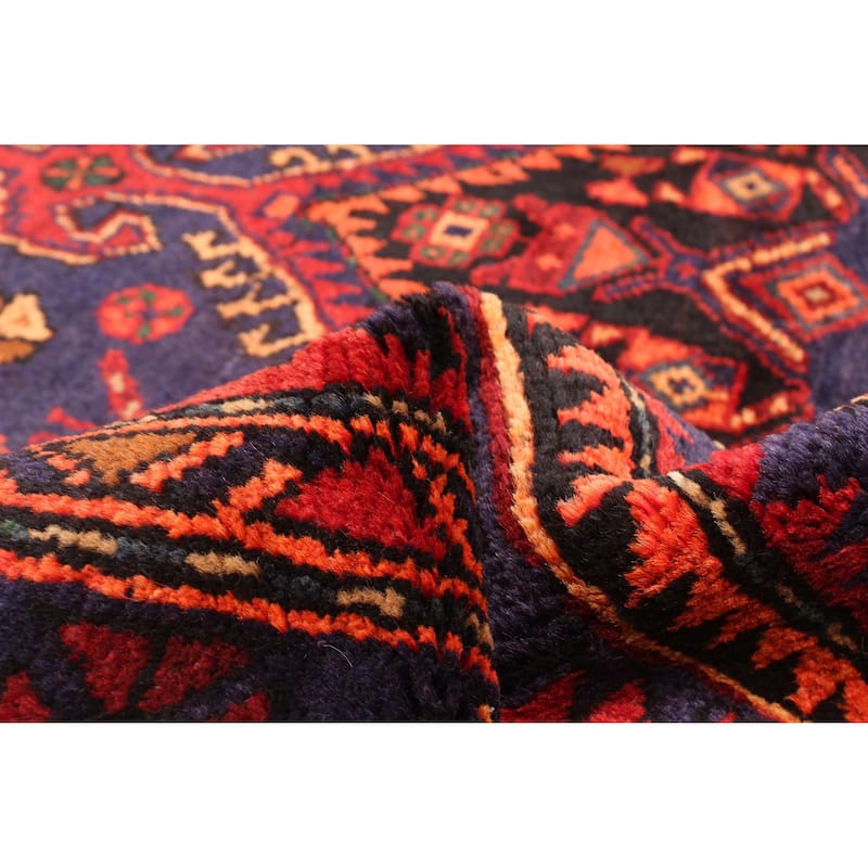 ECARPETGALLERY Hand-knotted Anadol Navy Wool Rug - 4'8 x 7'5