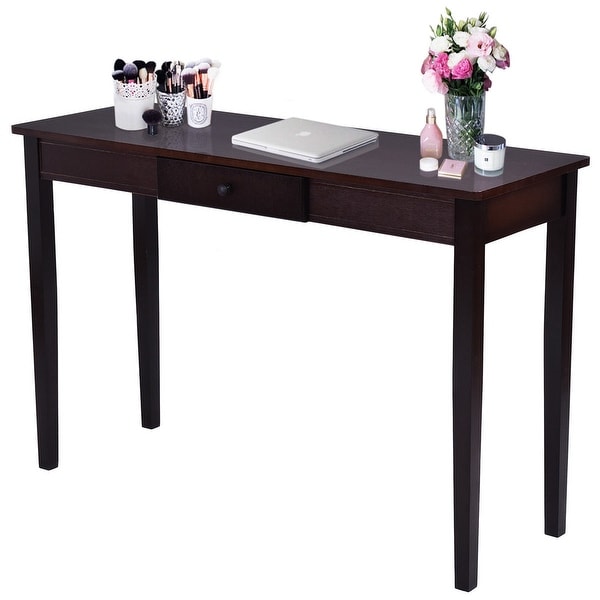 Shop Costway Console Table Entry Hallway Entryway Side ... Hallway accent table hallway accent table in accent.