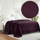 preview thumbnail 2 of 71, Superior Metro Zig-Zag Chevron All-Season Bedding Cotton Blanket California King - Plum