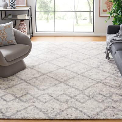 SAFAVIEH Berber Shag Rosinda Moroccan Boho 1.25-inch Rug