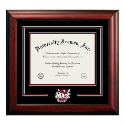 University of Massachusetts 11w x 8.5h Spirit Diploma Frame