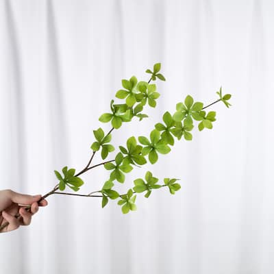 Green Artificial Enkianthus Perulatus Branch (1 Stem)