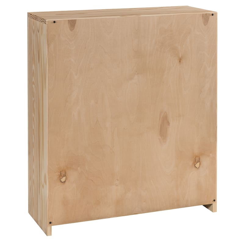 Arch+Haven Unfinished Solid Pine Bookcase