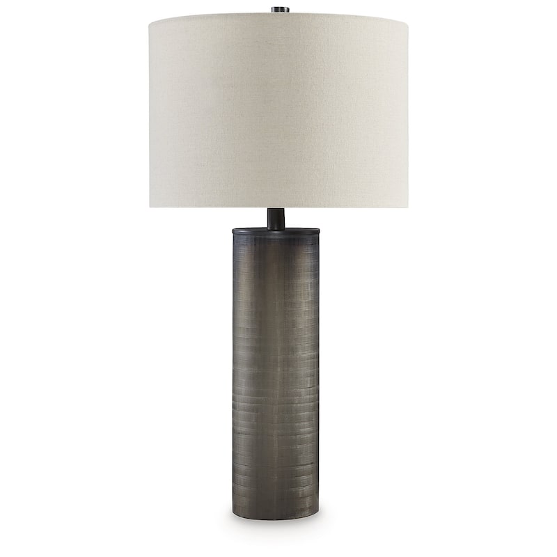 Signature Design by Ashley Dingerly Brown Table Lamp - 14"W x 14"D x 28"H