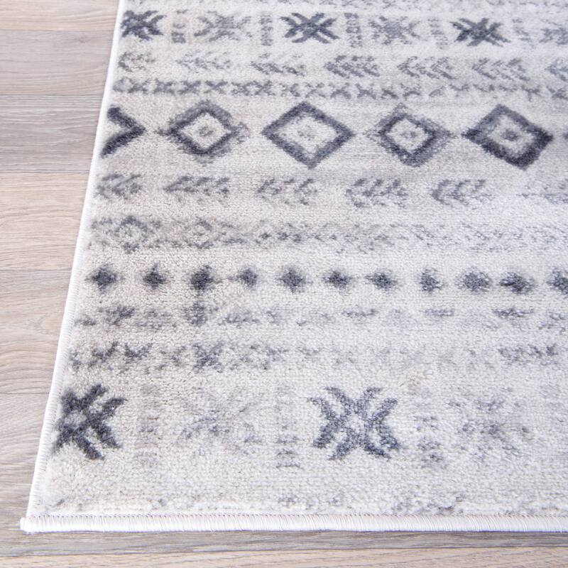 World Rug Gallery Tribal Bohemian Vintage Area Rug