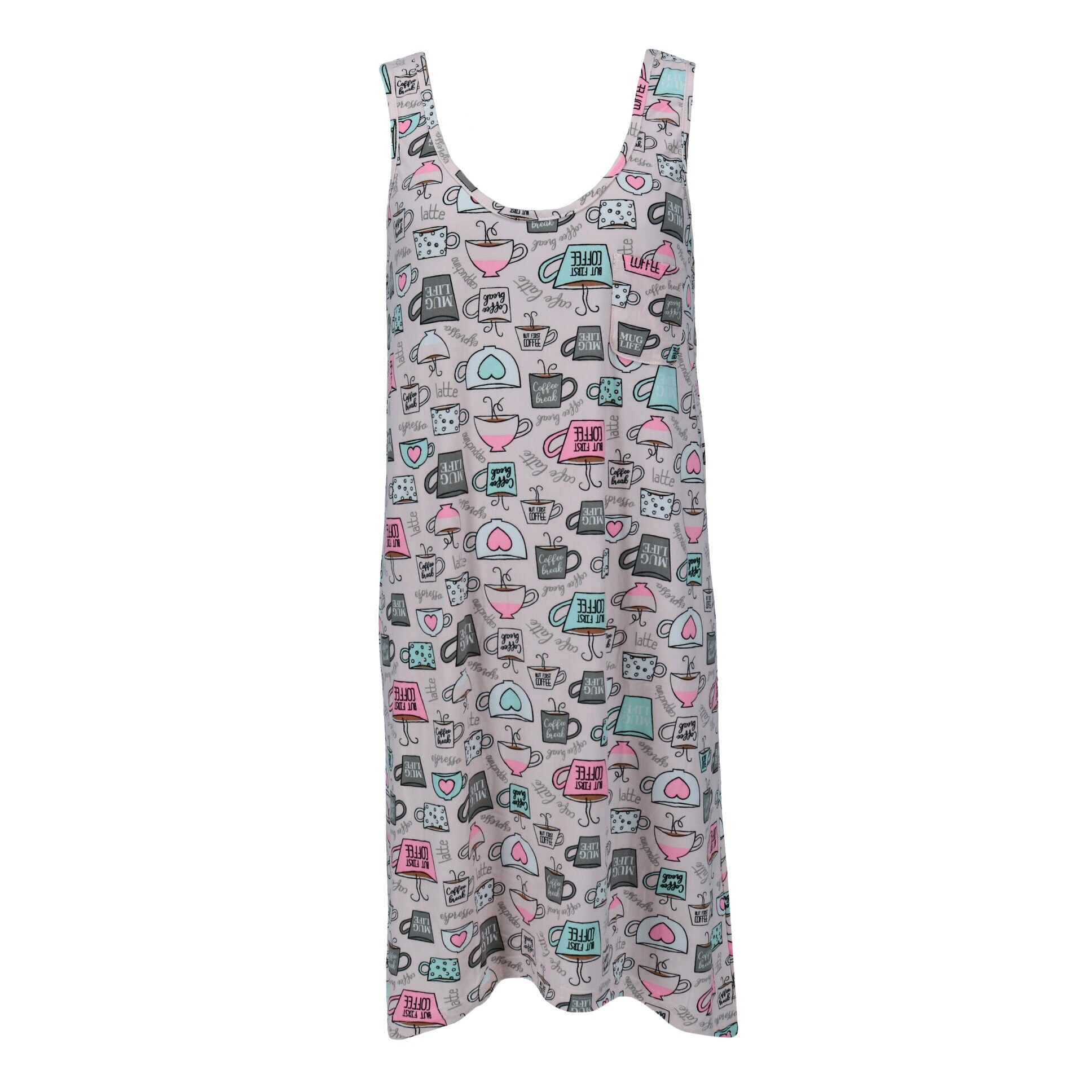 plus size sleeveless nightgowns