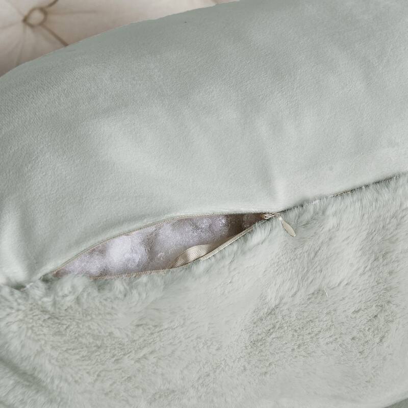 Home Soft Things FoxFauxFur Bedrest