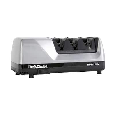 Chef'sChoice Professional Electric Knife Sharpener, 3-Stage 15-Degree Trizor