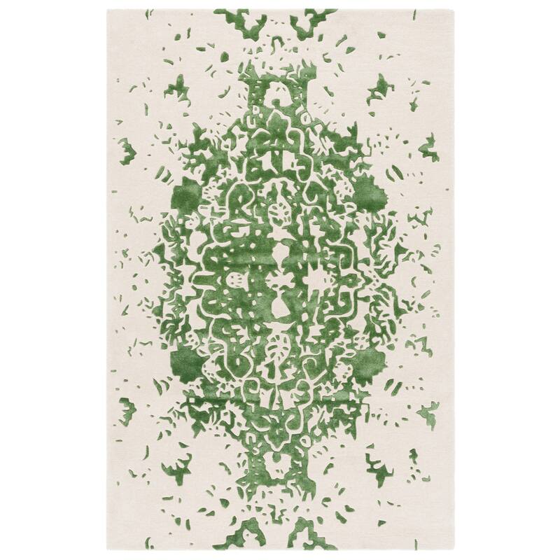 SAFAVIEH Handmade Fifth Roselette Avenue Modern Abstract Wool Rug