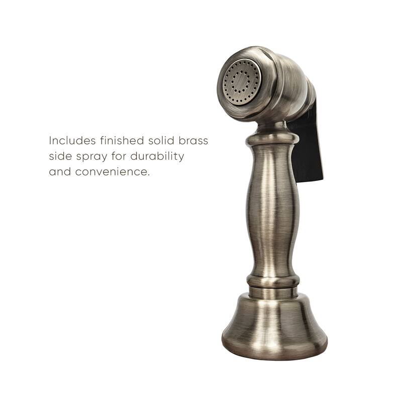 Whitehaus Vintage III Plus 1.5 GPM Widespread Faucet