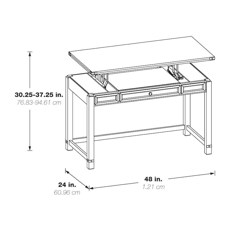 Baton Rouge 48" Sit-to-Stand Lift Desk