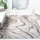 preview thumbnail 6 of 98, SAFAVIEH Craft Clytie Modern Abstract Marble Pattern Rug 11' x 15' - Gold/Grey - Rectangle