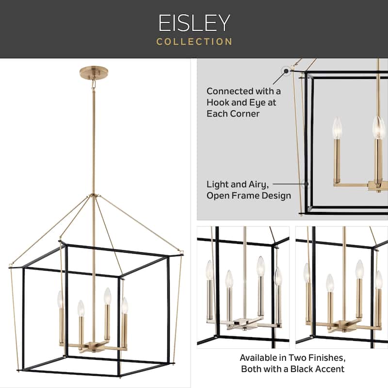 Kichler Lighting Eisley 4-Light Foyer Pendant Light