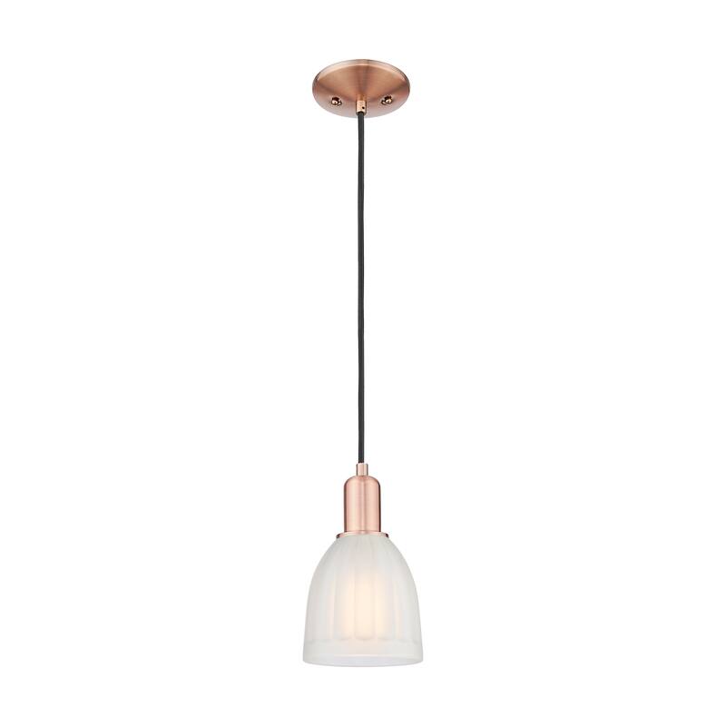 Innovations Lighting Endless Possibilities Arcadia - Brookfield - 1 Light 6" Cord Hung Mini Pendant - Antique Copper
