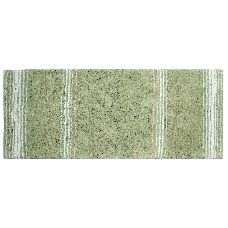 Gradiation Collection Absorbent Cotton Machine Washable Runner Rug