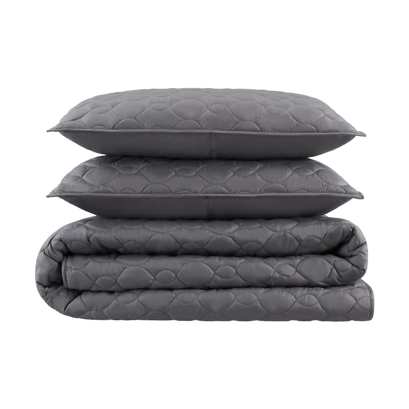 Serta Simply Comfort Solid Quilt Set