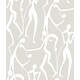 preview thumbnail 1 of 5, York Wallcoverings Joyful Dancers Lichen Grey Wallpaper