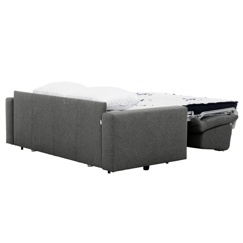 Stearns & Foster® Giotto 78 in. Full Sleeper Sofa with Memory Foam Mattress